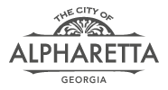 City of Alpharetta logo greyscale