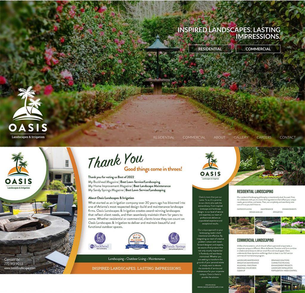 Oasis Landscapes & Irrigation Rebrand