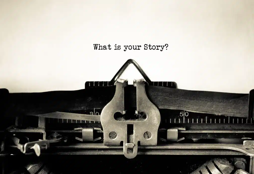 old fashioned typewriter