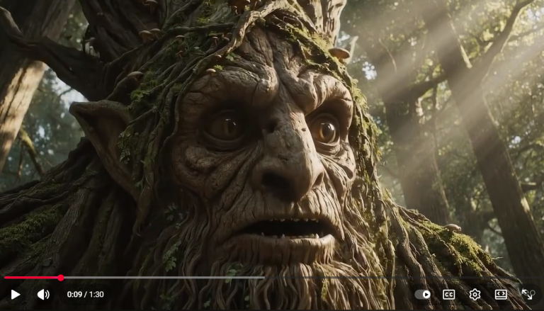 The Great Elderbark - AI Assisted 3D Animation short